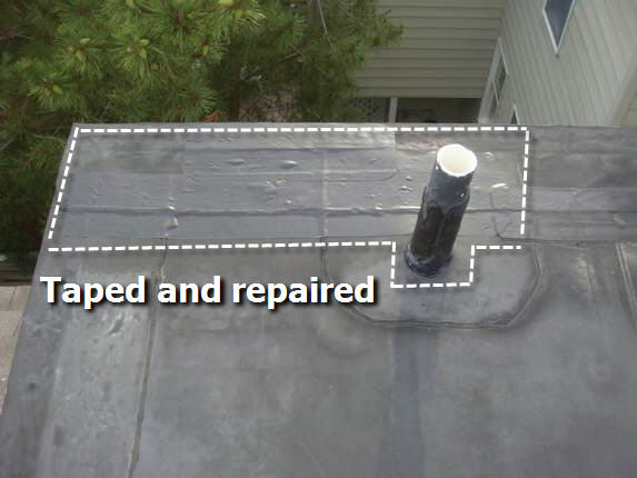 EPDM leaks repaired