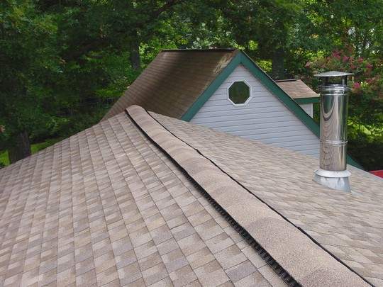 shingle vent system